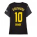 Maillot de foot Borussia Dortmund Julian Brandt #10 Extérieur vêtements Femmes 2024-25 Manches Courtes